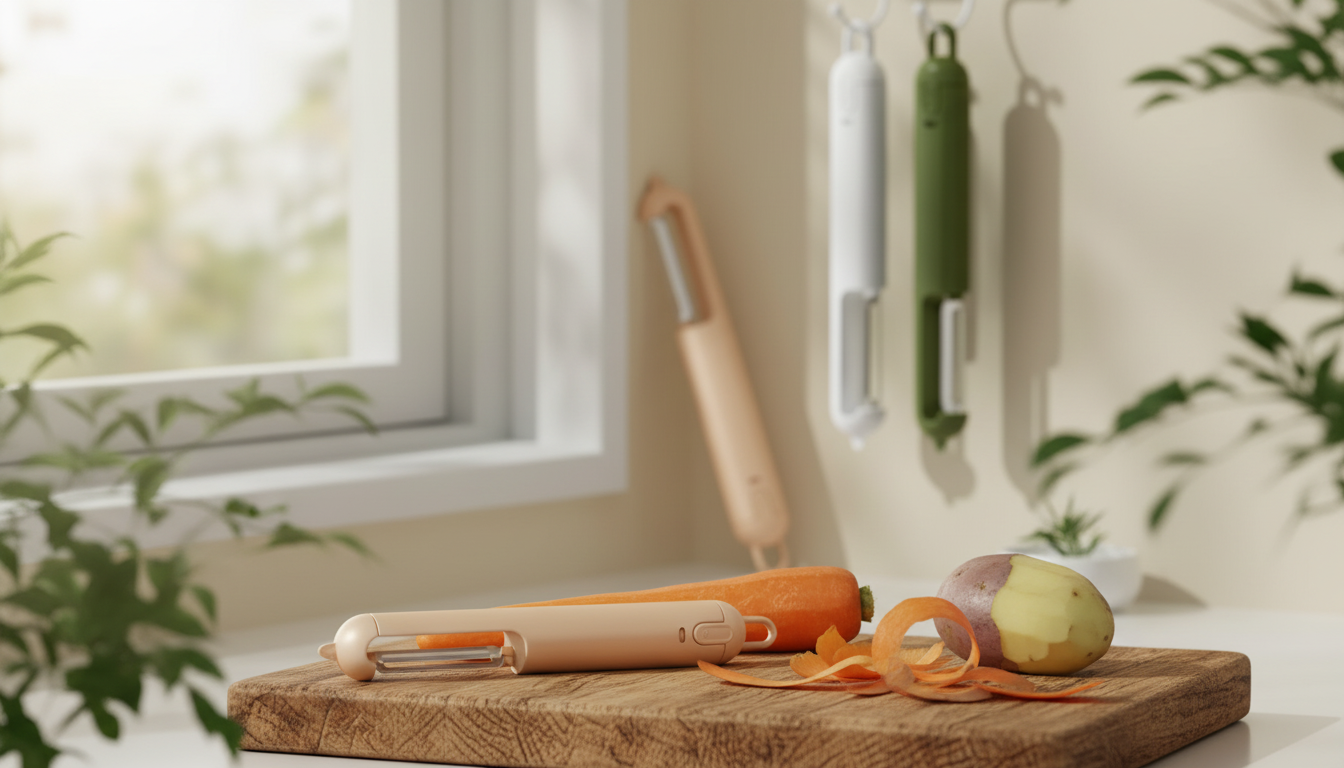 Stainless Steel Multifunctional Peeler for Fast, Clean Prep